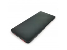 Дисплей для Tecno Spark 20 (KJ5n) + тачскрин + рамка (черный), FullORIG