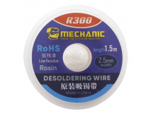 Оплетка для выпайки Mechanic R300 (2,5мм х 1,5м)