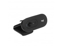 Веб-камера LOGITECH C505e 1.2Mpix (1280x720) USB2.0 с микрофоном для ноутбука, черный [960-001373]