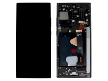 Дисплей для Samsung SM-N985/N986 Galaxy Note 20 Ultra 5G + тачскрин+ рамка (черный), OLED LCD
