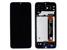 Дисплей для Samsung SM-A135/A137/M135 Galaxy A13/A13 4G/M13(2022) + тачскрин + рамка (черный), ориг