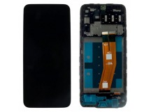 Дисплей для Samsung SM-A145P Galaxy A14 4G (2023) + тачскрин +рамка (черный), ориг