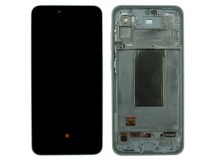 Дисплей для Samsung SM-A366 Galaxy A36 5G (2025) + тачскрин + рамка(лайм), ОРИГ100%