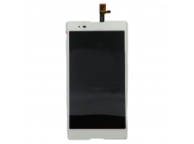 Дисплей для Nokia 830 + тачскрин + рамка (черный), ориг