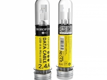 Кабель USB - Micro BOROFONE BX3 (белый) 1м