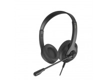 Гарнитура A4TECH Fstyler FH100i черный 1.8м накладные оголовье (FH100I)