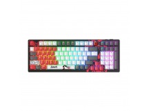 Клавиатура беспроводная игровая A4TECH Bloody WS98 Naraka механическая USB BT/Radio Multimedia, серый/красный (1/10)