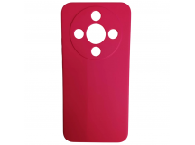 Чехол силиконовый Honor X9D Silicone Cover без лого фуксия