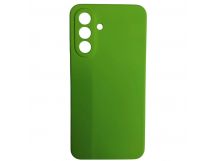 Чехол силиконовый Samsung A36/A56 Silicone Cover без лого салатовый