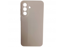 Чехол силиконовый Samsung A56/A36 Silicone Cover без лого пудра