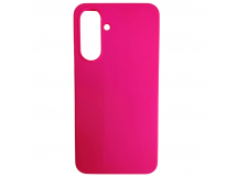 Чехол силиконовый Samsung A56/A36 Silicone Cover без лого фуксия