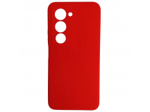 Чехол силиконовый Xiaomi Redmi 15 Silicone Cover без лого красный