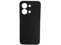Чехол силиконовый Xiaomi Redmi 15C/POCO C85 матовый с защитой камеры черный