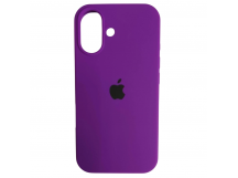 Чехол силиконовый Silicone Case ORG iPhone 16 фиолетовый (24)