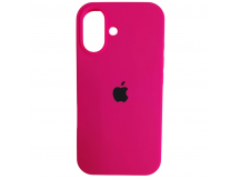 Чехол силиконовый Silicone Case ORG iPhone 16 фуксия (09)
