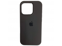 Чехол силиконовый Silicone Case ORG iPhone 16 Pro графит (25)