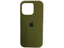 Чехол силиконовый Silicone Case ORG iPhone 16 Pro хаки (13)