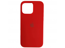 Чехол силиконовый Silicone Case ORG iPhone 16 Pro Max красный (07)