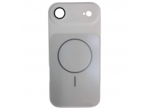 Чехол пластиковый iPhone 17 Air Skin Case MagSafe с защитой камеры белый
