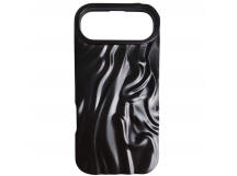 Чехол силиконовый iPhone 17 Air ВОЛНА 3D черный
