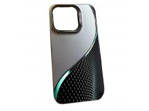 Чехол-накладка для Apple iPhone 16 pro max принт 8 черный