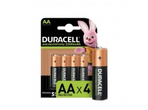Аккумулятор предзаряженный RTU Duracell HR6 AA BL4 NI-MH 2400/2500mAh (4/40/15000)