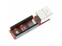 Модули интерфейсов NONAME ENC28J60 Модуль Nano Ethernet Shieldv1.0 c SPI интерфейсом для отладочной платы NANO