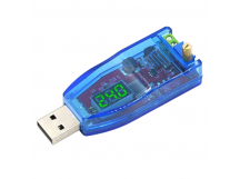 Модули питания NONAME DC-DC USB Модуль Step-Up/Down DC-DCпреобразователь Uвх=5В Uвых=1,2-24В P=3Вт с цифровым индикаторомв корпусе