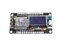 Платы отладочные NONAME ESP8266+CH340C Отладочная плата Wi-Fi сграфическим OLED индикатором 128x64 SSD1315, разъем microUSB