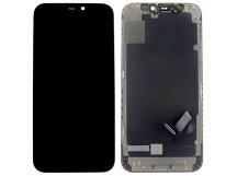 Дисплей для iPhone 12 mini + тачскрин + рамка (черный), OLED ALG
