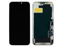Дисплей для iPhone 12/12 Pro + тачскрин + рамка (черный), OLED JCID(Diagnosable Screen, без ошибки)