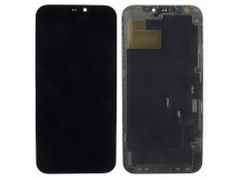Дисплей для iPhone 12/12 Pro + тачскрин + рамка (черный), ориг