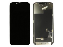 Дисплей для iPhone 13 + тачскрин + рамка (черный), OLED ALG
