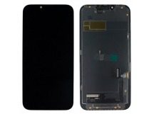 Дисплей для iPhone 13 + тачскрин + рамка (черный), SOFT OLED DD(шлейф IC)