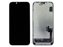 Дисплей для iPhone 14 + тачскрин + рамка (черный), RJ