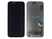 Дисплей для iPhone 14 + тачскрин + рамка (черный), SOFT OLED DD(шлейф IC)