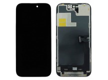 Дисплей для iPhone 14 Pro + тачскрин + рамка (черный), LTPS JCID(Diagnosable Screen, без ошибки)