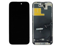 Дисплей для iPhone 14 Pro + тачскрин + рамка (черный), RJ (шлейф IC)