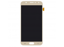 Дисплей для Samsung SM-J720 Galaxy J7 (2018) + тачскрин (золото),OLED LCD