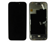 Дисплей для iPhone 15 Pro + тачскрин + рамка (черный), RJ (шлейф IC)