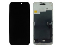 Дисплей для iPhone 15 Pro Max + тачскрин + рамка (черный), OLED ALG(шлейф IC)
