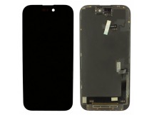Дисплей для iPhone 16 + тачскрин + рамка (черный), RJ (шлейф IC)
