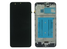 Дисплей для Samsung SM-M315 Galaxy M31 (2020) + тачскрин + рамка(черный), ОРИГ100%