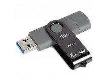 USB 3.0  512GB  Smart Buy  Twist  Dual (USB Type-C + USB Type-A)