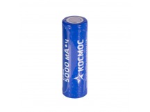 Аккумулятор КОСМОС 21700 Li-ion 5000 mAh без защиты, 1 шт шринк (10/100)