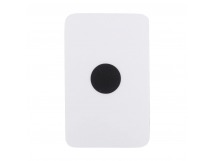 Задняя крышка (стекло) iPhone 17 Pro (Снятый) (No NFC) (Silver