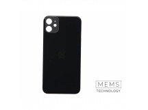 Задняя крышка (стекло) узкий вырез iPhone 11 Оригинал (Black)