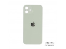 Задняя крышка (стекло) Узкий вырез iPhone 12 (Green)