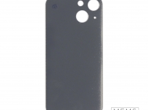 Задняя крышка (стекло) Узкий вырез iPhone 13 Mini (Black)