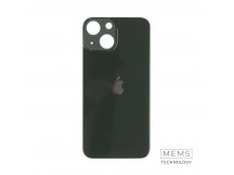 Задняя крышка (стекло) Узкий вырез iPhone 13 Mini (Green)